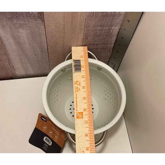 Edge Stainless Steel‎ Colander 1.6QT Lightweight Durable Kitchen Strainer - Picture 3 of 4